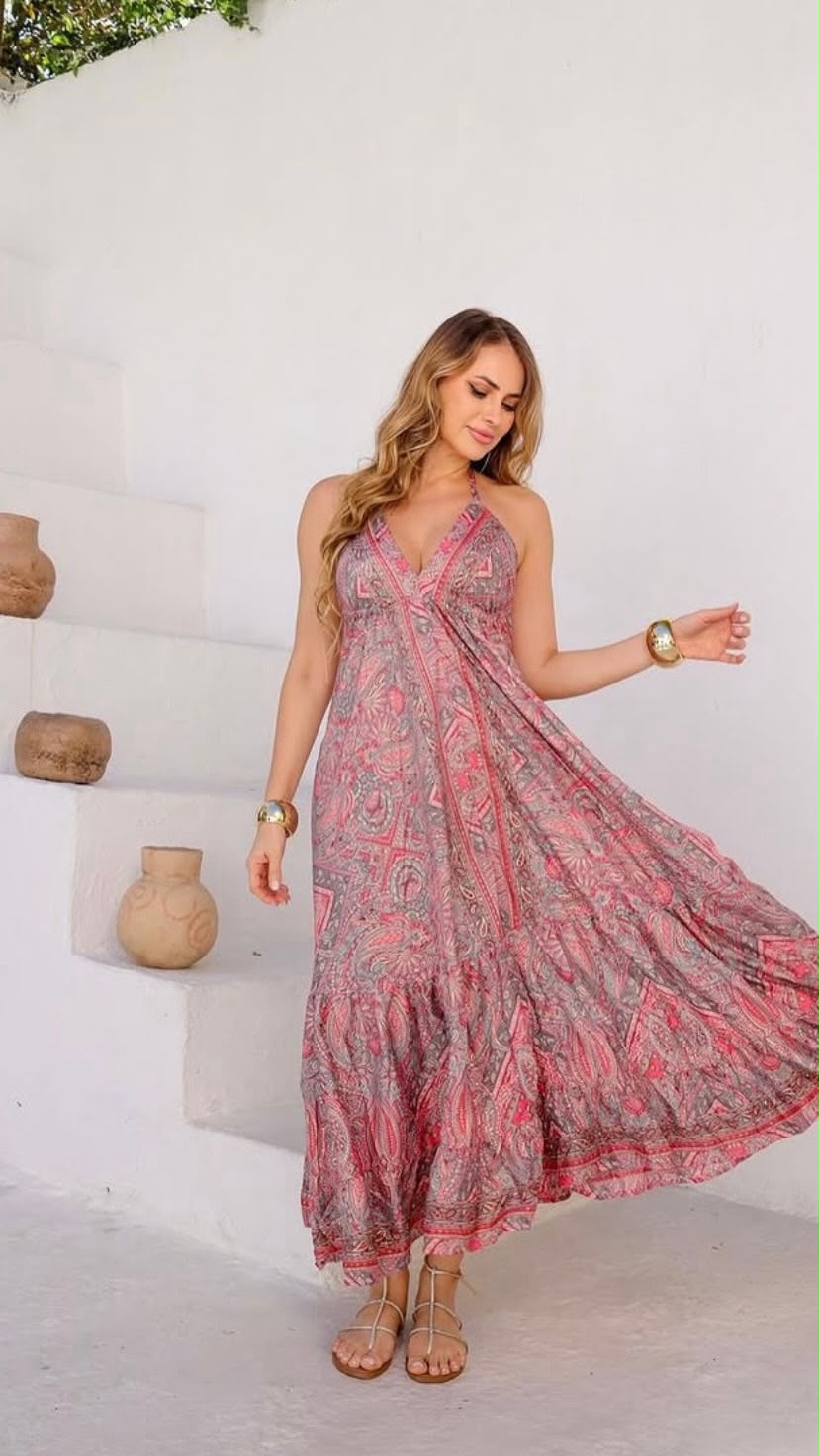 Vestido estampado Donna Du